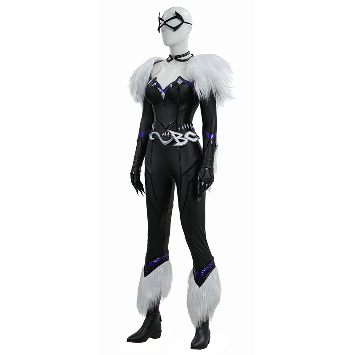 Akatsuki Deidara de Naruto Halloween zapatos blancos botas de Cosplay