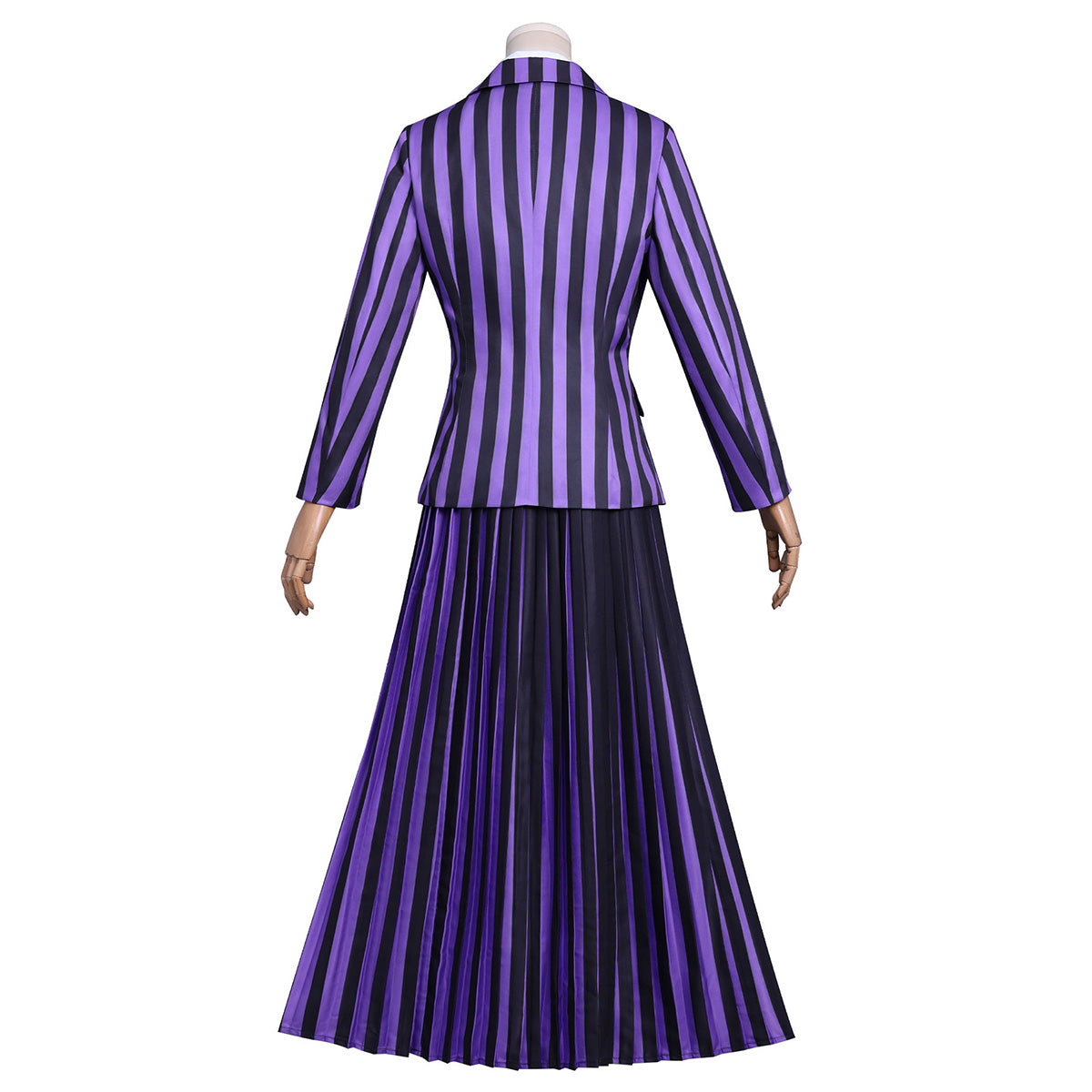 Wednesday Season 2 Agnes DeMille Purple School Uniform Cosplay Costume