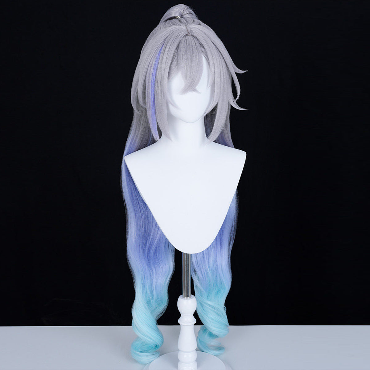 Honkai: Star Rail Silver Wolf Aha Cosplay Wig