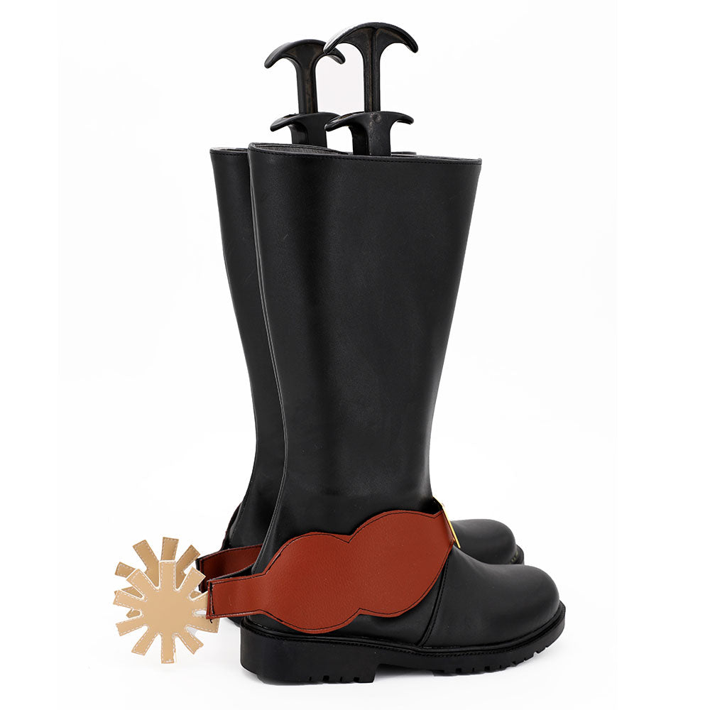 Red Dead: Redemption 2 Arthur Morgan Black Shoes Cosplay Boots