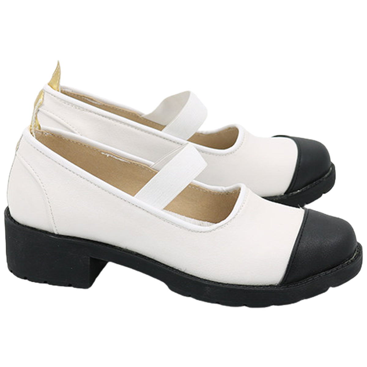Akatsuki Deidara de Naruto Halloween zapatos blancos botas de Cosplay