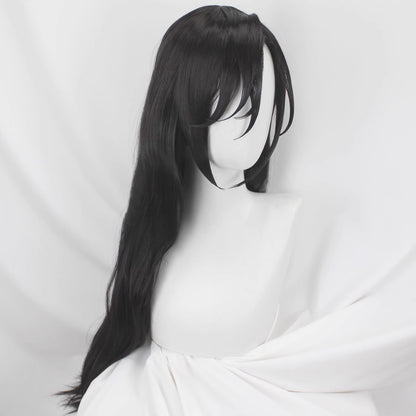 Zhongli von Genshin Impact Halloween braune Cosplay-Perücke