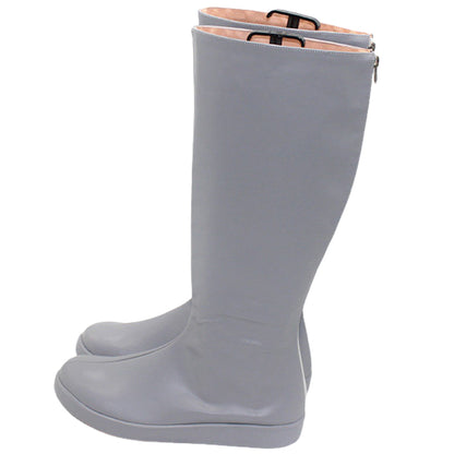Akatsuki Deidara de Naruto Halloween zapatos blancos botas de Cosplay