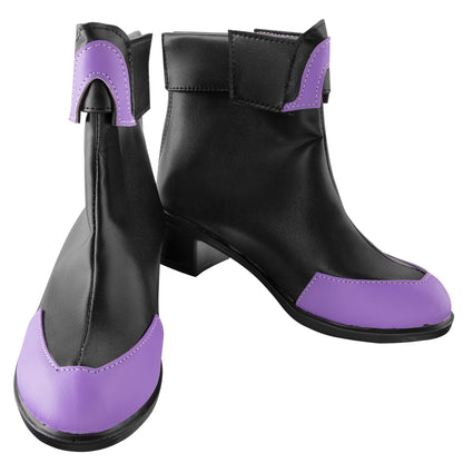 Hyperdimension Neptunia Purple Heart Black Cosplay Shoes