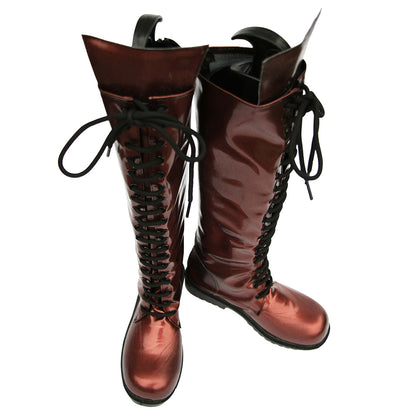 Devil May Cry Lady Brown Shoes Cosplay Boots