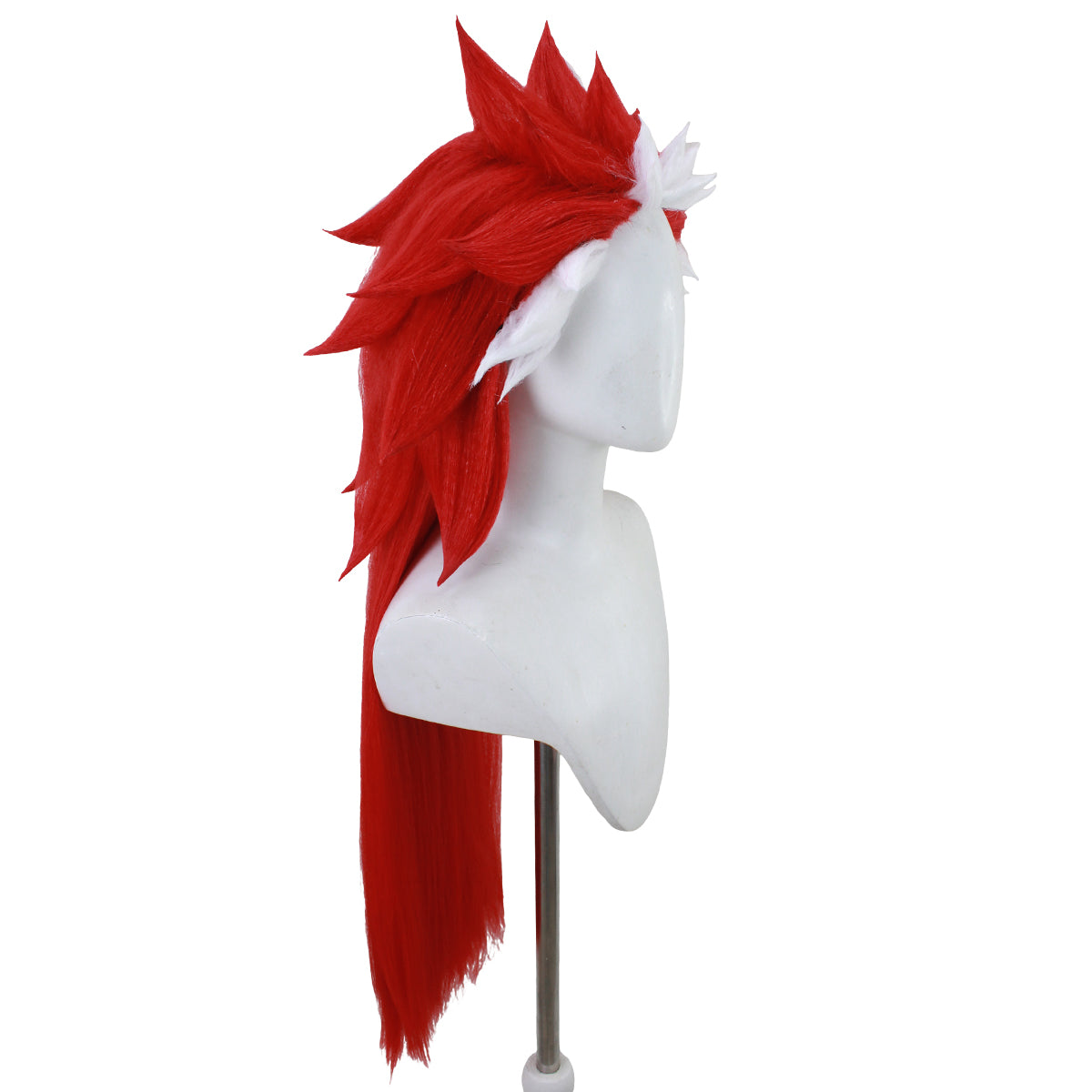 Daemons of the Shadow Realm Yomi No Tsugai Right Red White Cosplay Wig