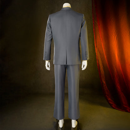 Joker: Folie à Deux Arthur Fleck Grey Suit Cosplay Costume