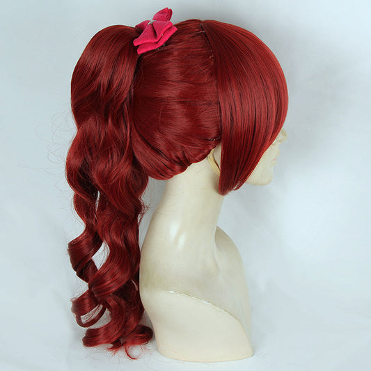 Persona 5 the Royal Kasumi Yoshizawa Red Cosplay Wig