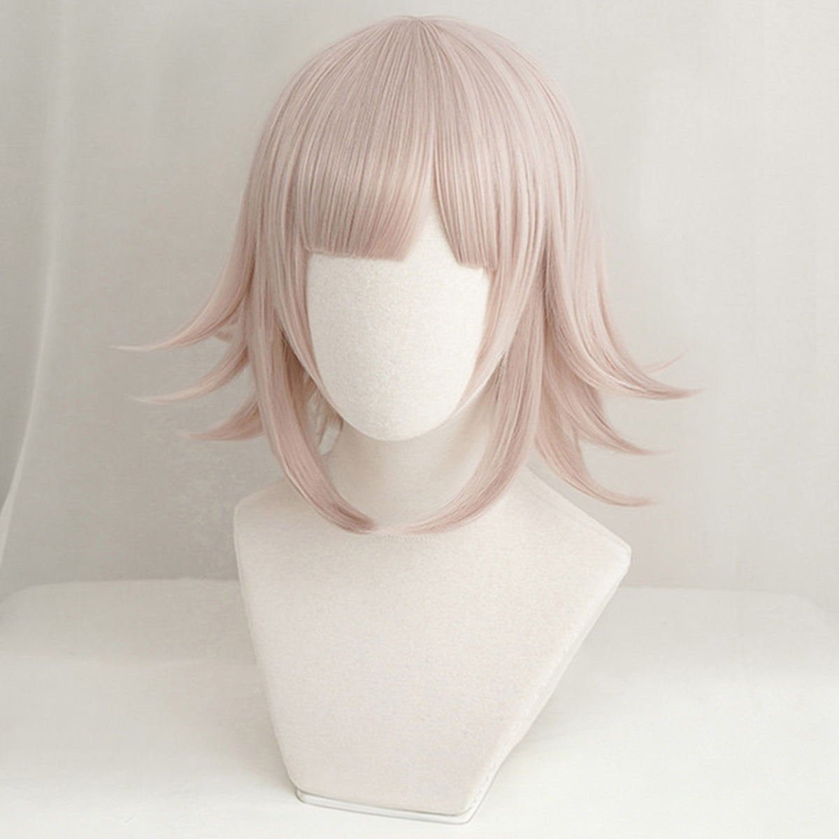 Danganronpa 2 Chiaki Nanami Light Pink Cosplay Wig