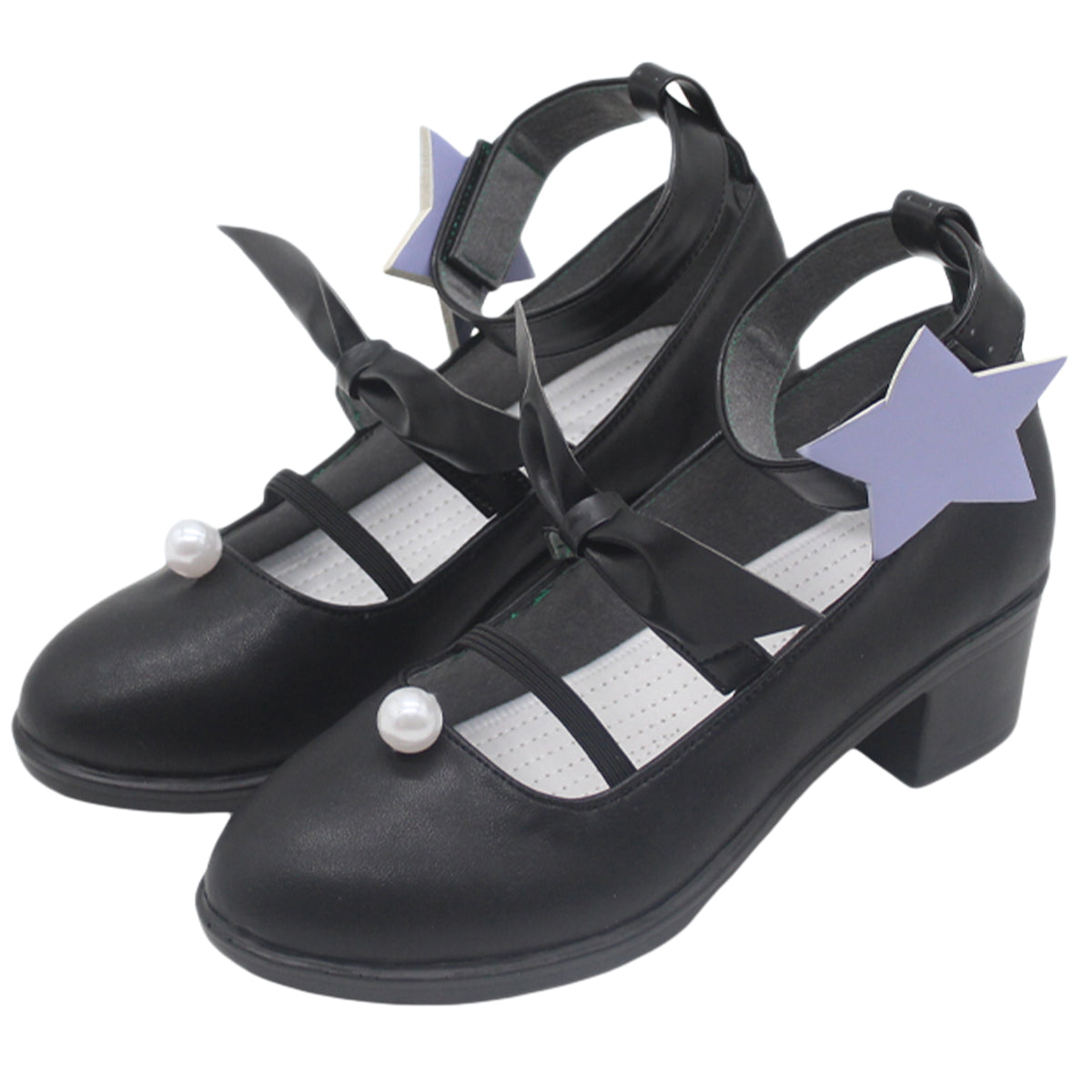 Akatsuki Deidara de Naruto Halloween zapatos blancos botas de Cosplay