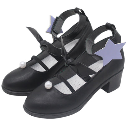 Akatsuki Deidara de Naruto Halloween zapatos blancos botas de Cosplay