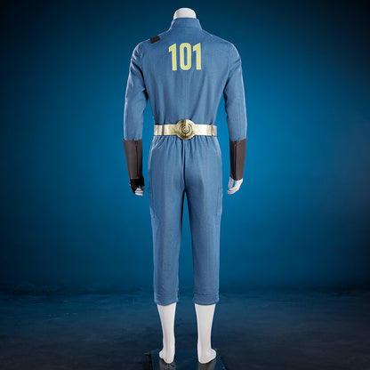 Fallout 3 New Vegas Van Buren Numbered Vault 101 Cosplay Costume