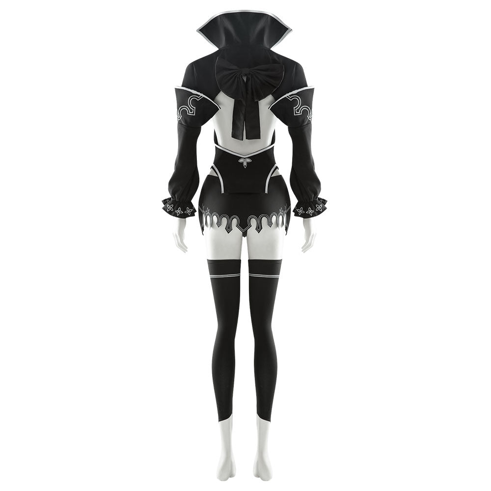 NieR: Automata 2B YoRHa Nr. 2 Typ B Halloween-Cosplay-Kostüm