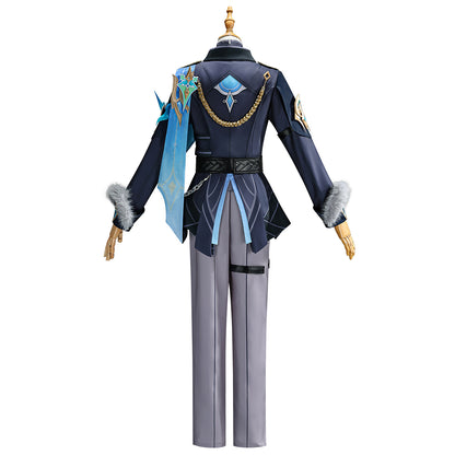 Genshin Impact Aether Snezhnaya Outfit Cosplay Costume