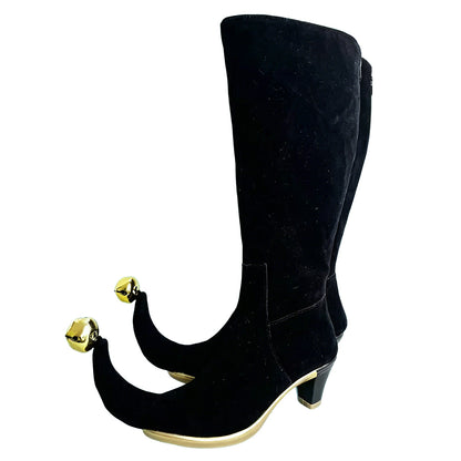 TFC Jester Black Shoes Cosplay Boots