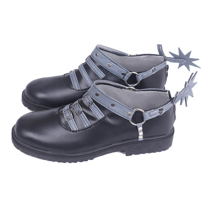 One Piece Charlotte Katakuri Black Cosplay Shoes