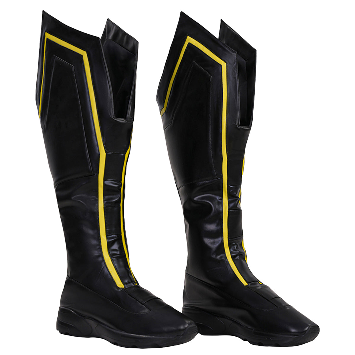 PS5 2026 Marvel Wolverine Logan Howlett Black Shoes Cosplay Boots