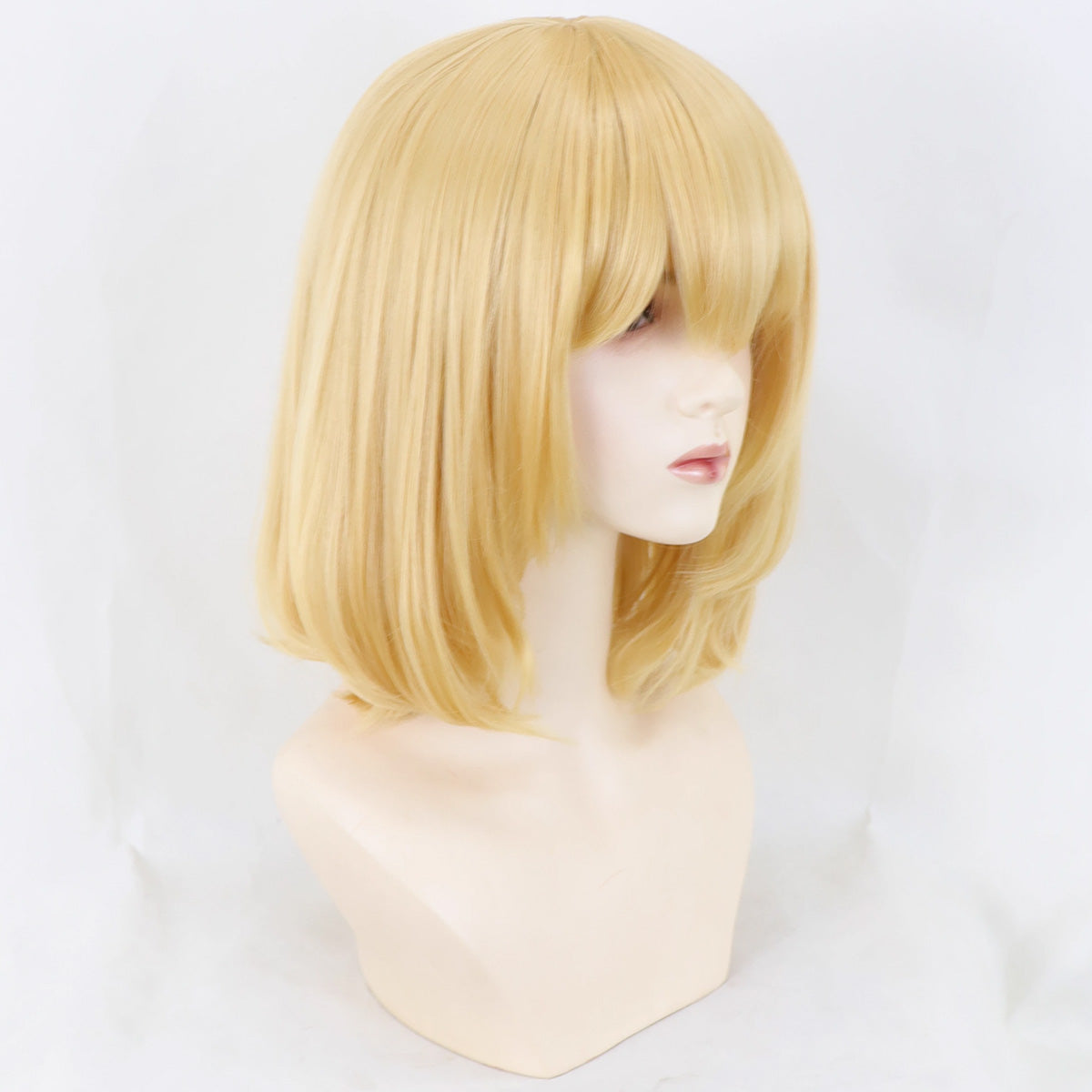 Transformers Female Bumblebee Golden Cosplay Wig