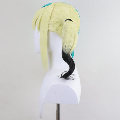 Motosega Uomo Denji Parrucca Cosplay Dorata