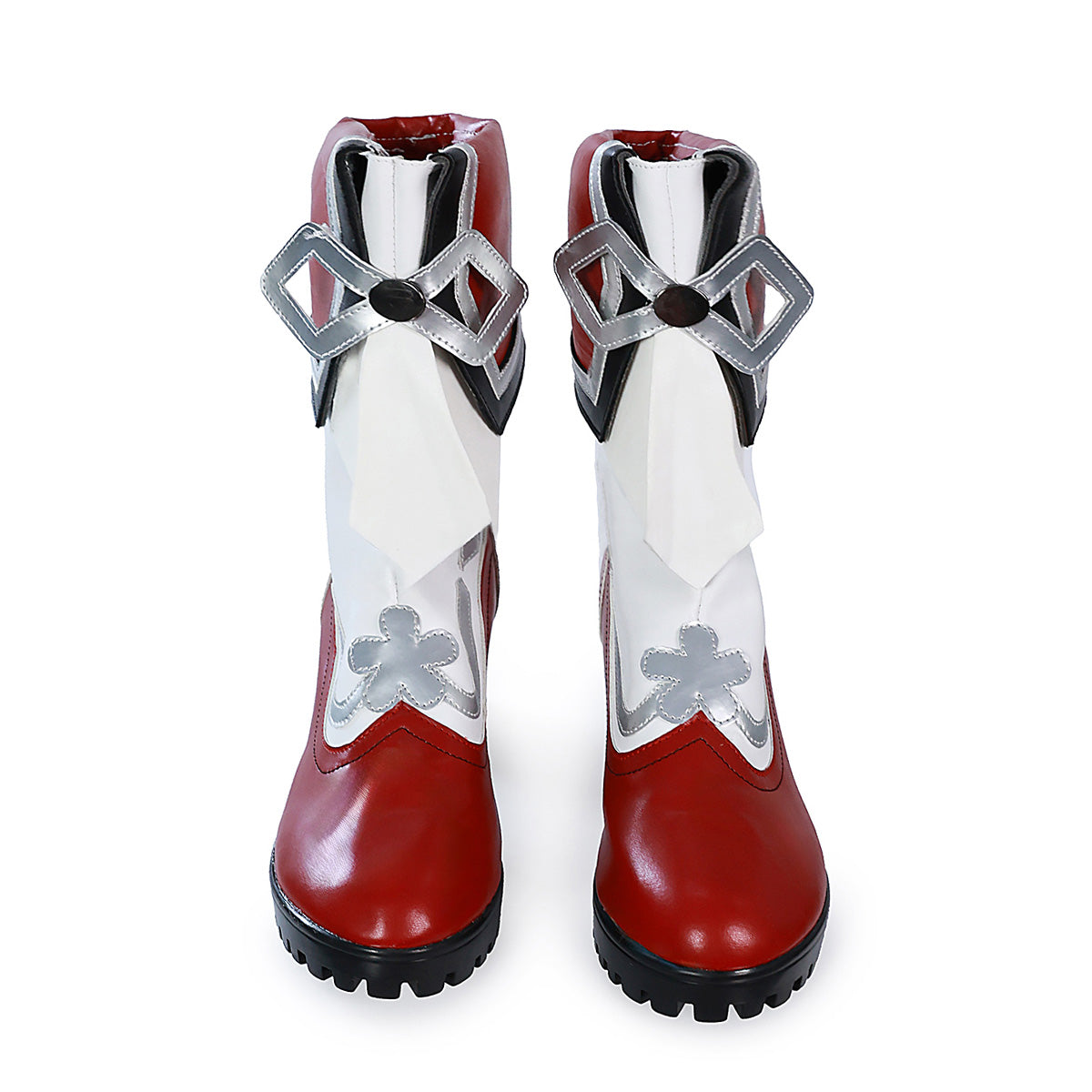 Genshin Impact Cherries Snow-Laden Hu Tao Red Cosplay Shoes