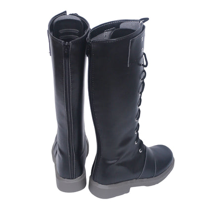 Persona 5 Futaba Sakura Black Shoes Cosplay Boots