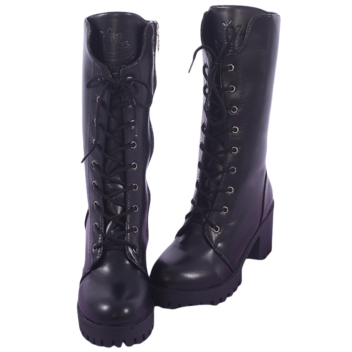 Death Note Misa Amane Black Shoes Cosplay Boots