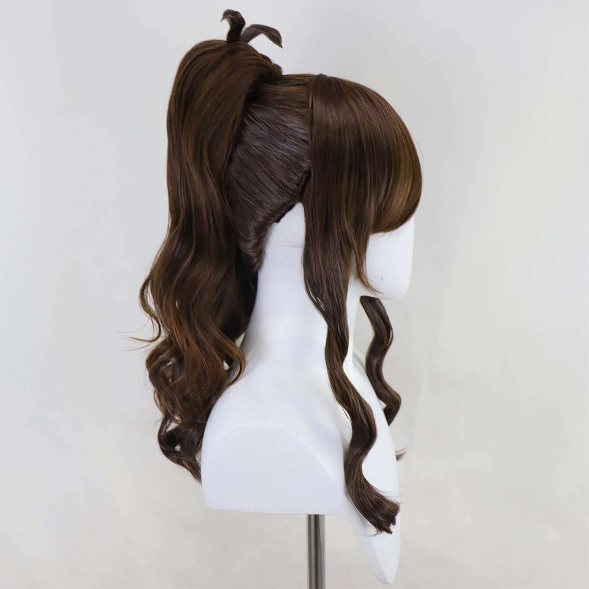 PM Black White PM Hilda Brown Cosplay Wig