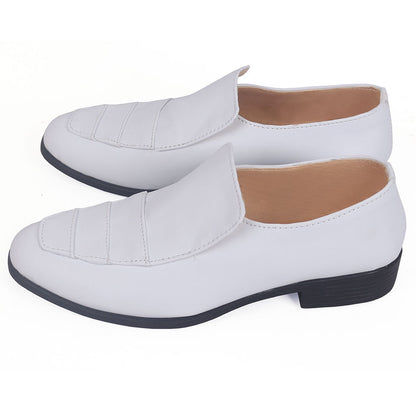 Yakuza Kazuma Kiryu White Cosplay Shoes