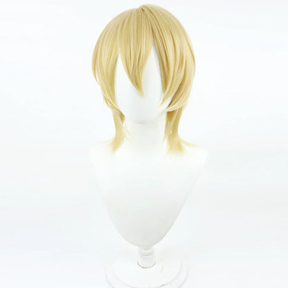 Genshin Impact Yelan Noir Violet Cosplay Perruque