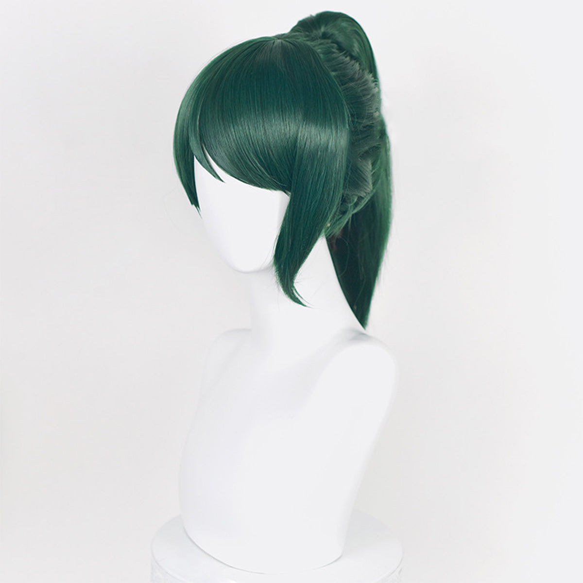 Genshin Impact Yelan Noir Violet Cosplay Perruque