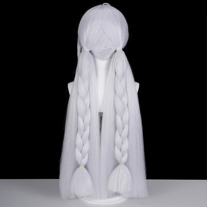 Zenless Zone Zero Velina Airgid White Cosplay Wig
