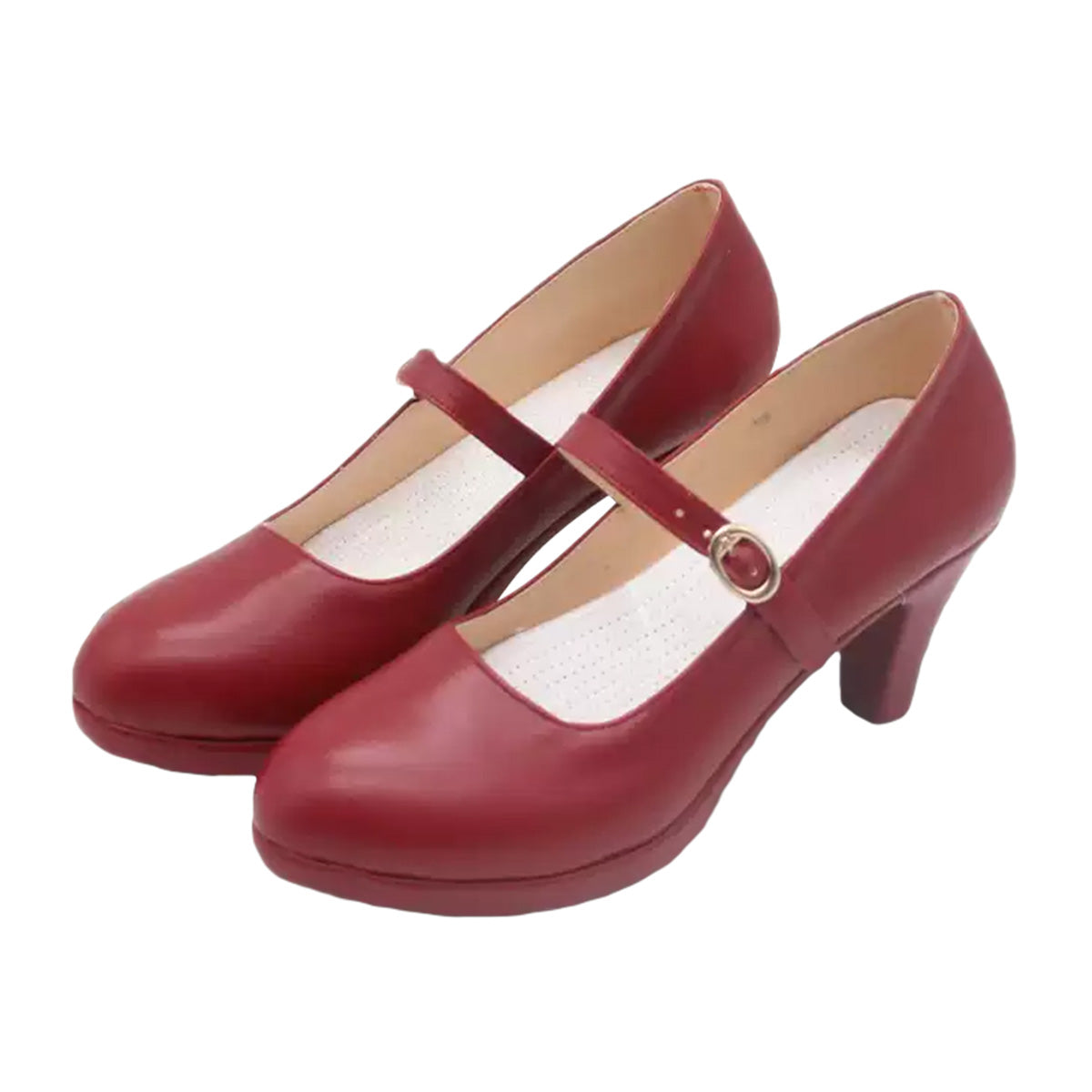 BanG Dream! Ave Mujica Mutsumi Wakaba Mortis Red Cosplay Shoes