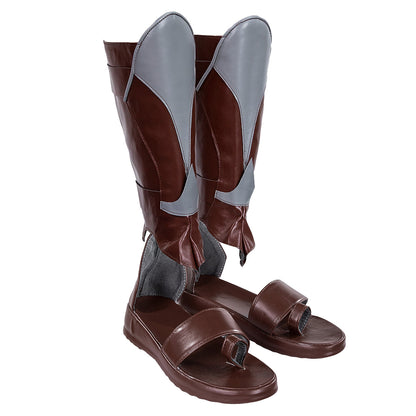 FE: Fortune's Weave Cai Brown Shoes Cosplay Boots