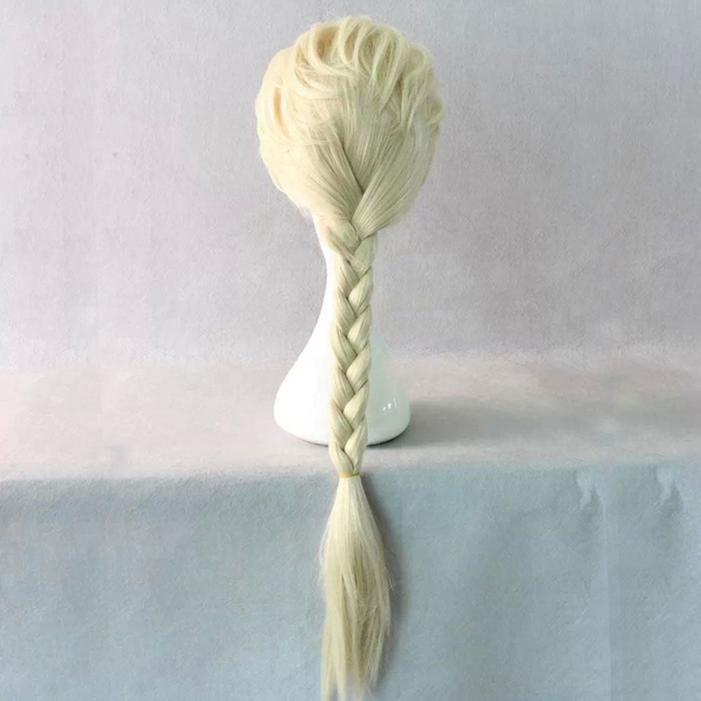 Frozen Elsa Light Yellow Cosplay Wig