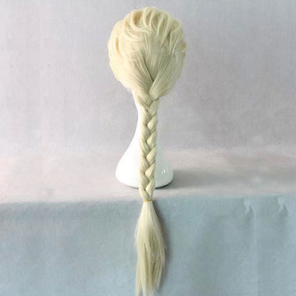 Frozen Elsa Light Yellow Cosplay Wig