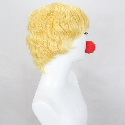 Gundam Char Aznable Golden Cosplay Wig