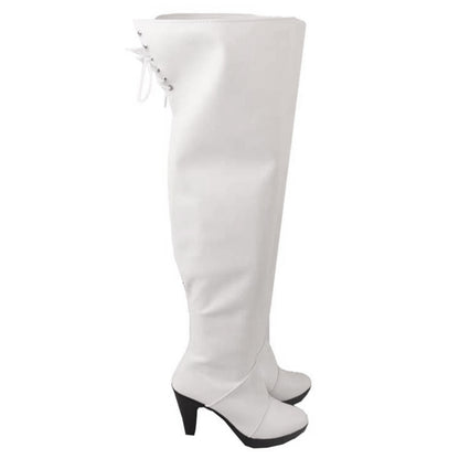 Akatsuki Deidara aus Naruto Halloween Weiße Schuhe Cosplay Stiefel