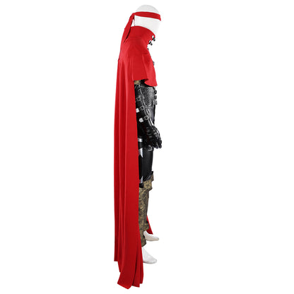 Final Fantasy VII FF7 Remake Revalation Rebirth Vincent Valentine Cosplay Costume