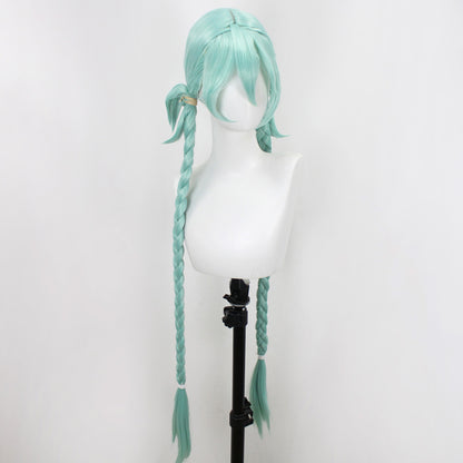 AI: The Somnium Files - nirvanA Initiative Mizuki Blue Cosplay Wig