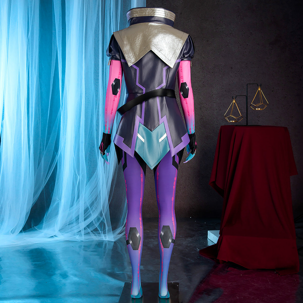 Overwatch OW Sombra Hacker Cosplay Costume - Premium Edition
