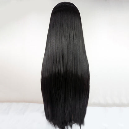 Hunter X Hunter Illumi Zoldyck Black Cosplay Wig