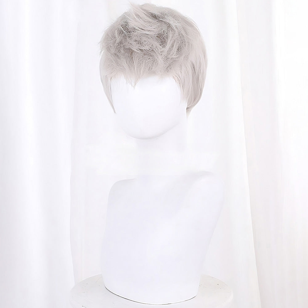 Persona 3 Reload P3R Akihiko Sanada Silver Cosplay Wig