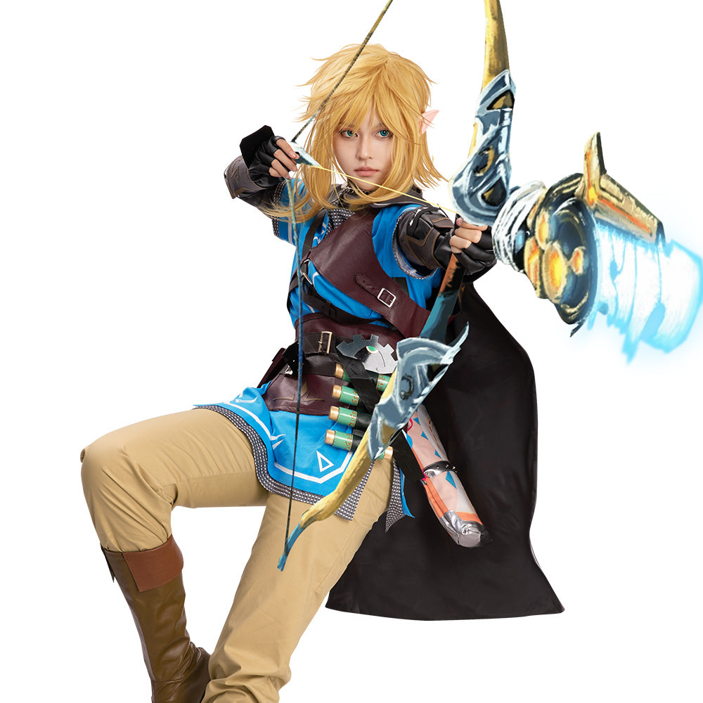 The Legend of Zelda: Breath of the Wild Link Cosplay Costume - Premium –  Gcosplay