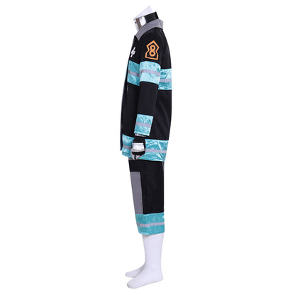 Fire Force Enen no Shouboutai Shinra Kusakabe Battle Suit Cosplay Costume
