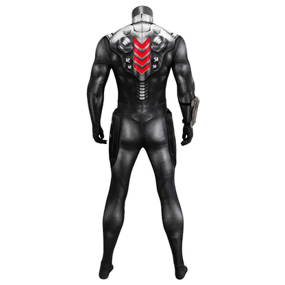 Sea King 2 Black Manta Jumpsuit Cosplay Costume