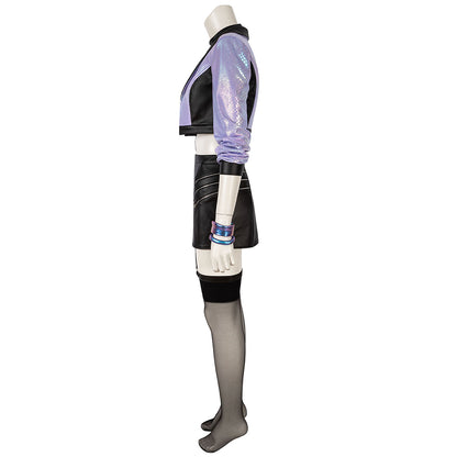 League Of Legends LOL 2020 S10 K/DA KDA All Out Evelynn Cosplay Costume