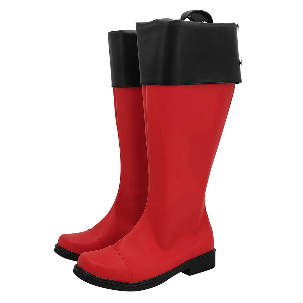 Akatsuki Deidara aus Naruto Halloween Weiße Schuhe Cosplay Stiefel