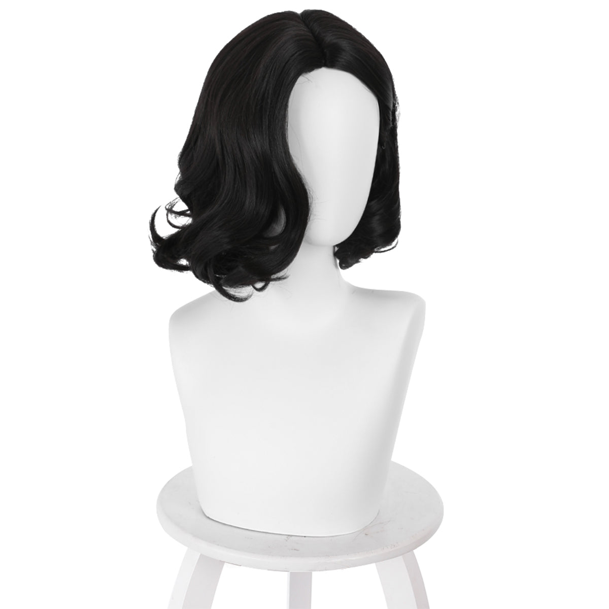 RE 8 Village Alcina Dimitrescu Vampire Lady Dimitrescu Black Cosplay Wig