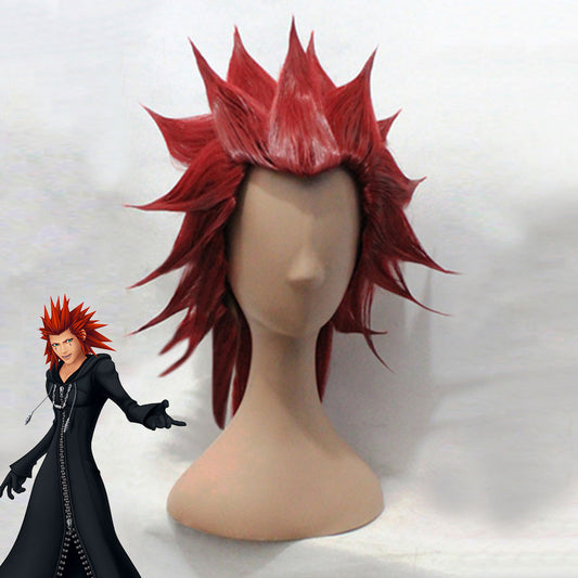 Kingdom Hearts Organization XII Number VIII Lea Axel Red Cosplay Wig