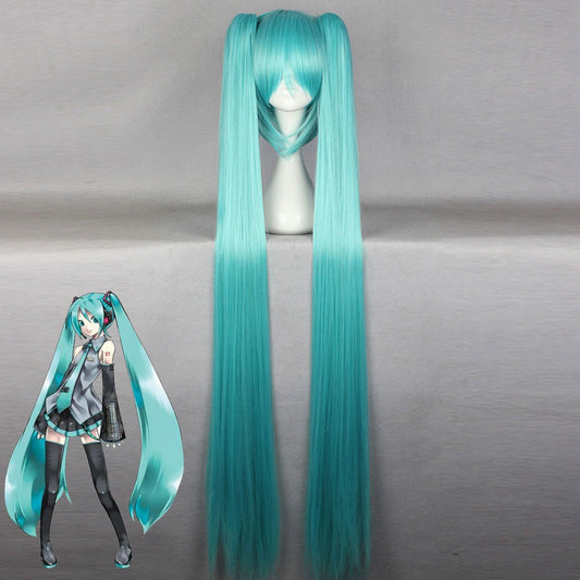 Vocaloid Hatsune Miku Water Blue Cosplay Wig